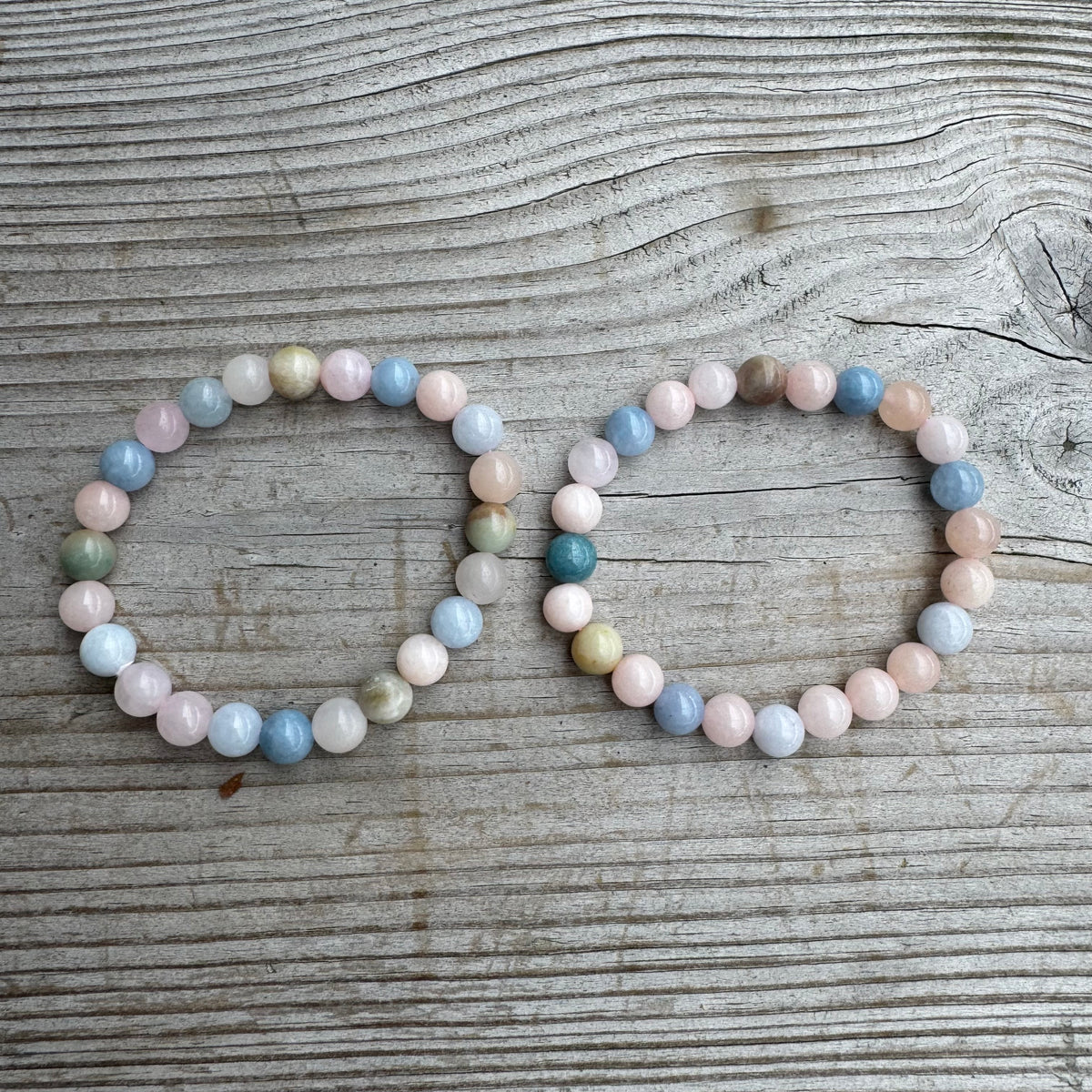Morganit armband