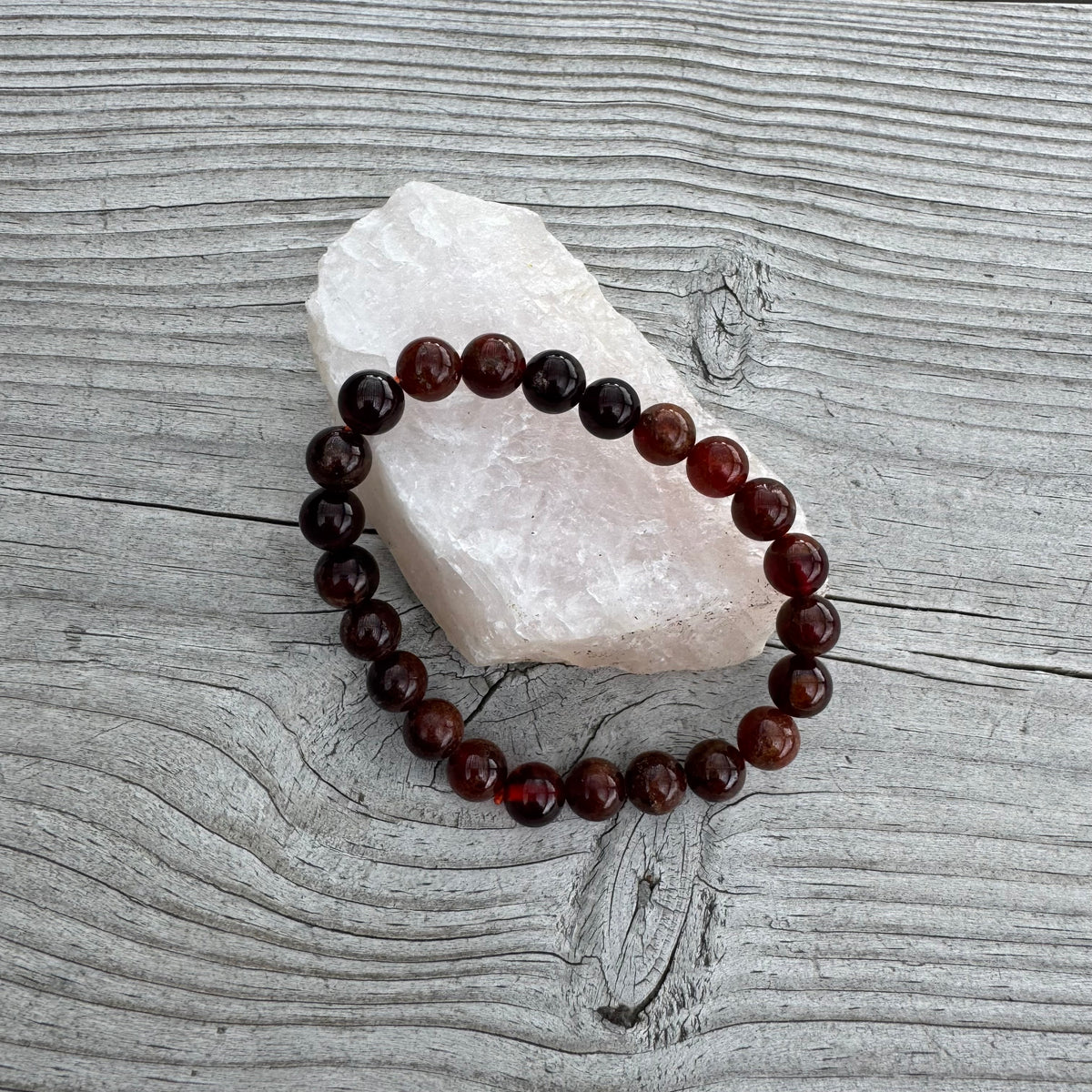 Granat armband