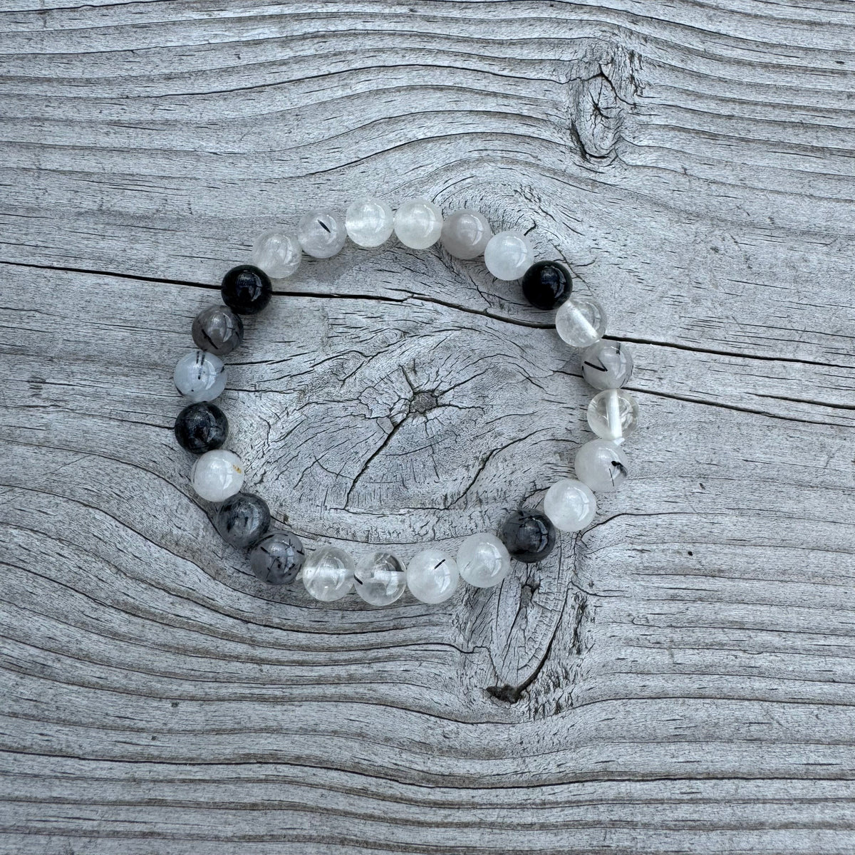 Turmalinkvarts armband
