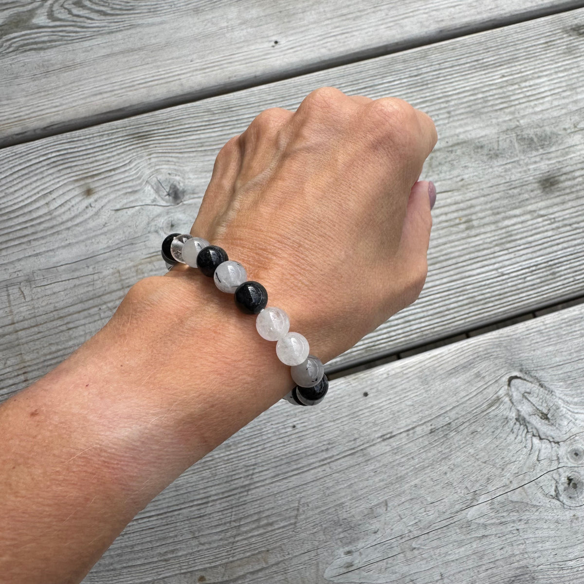 Turmalinkvarts armband