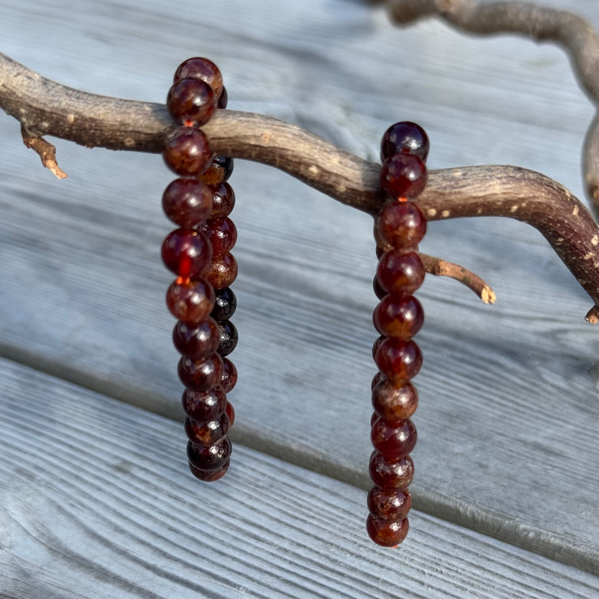 Granat armband
