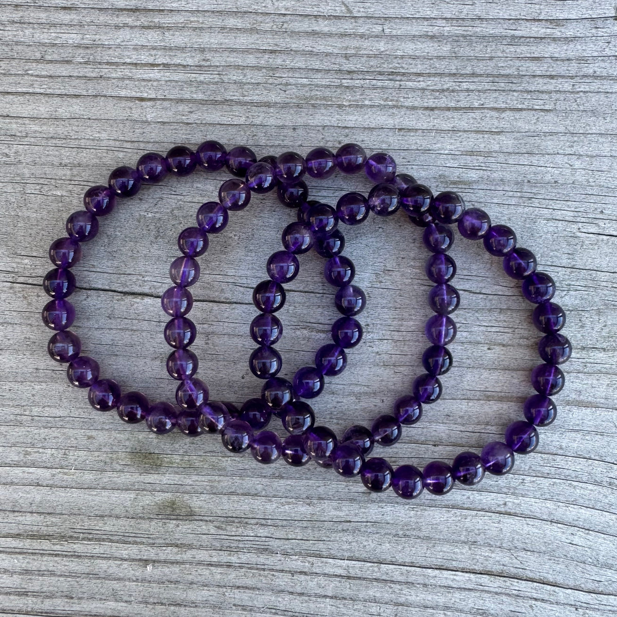 Ametist Armband 6mm