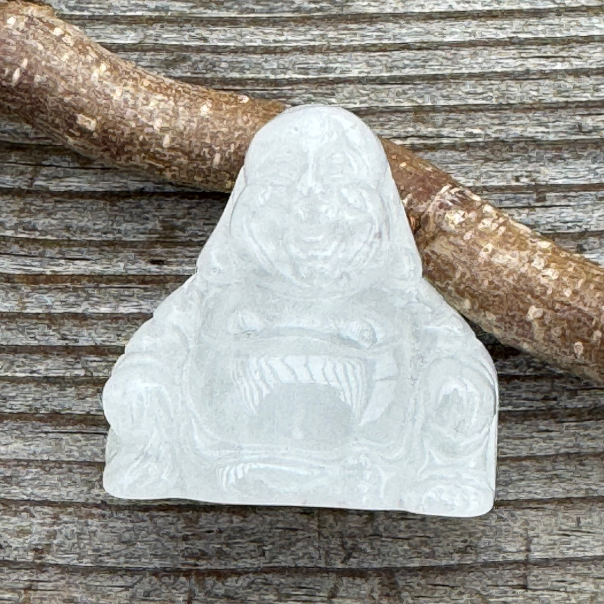 Bergkristall Buddha