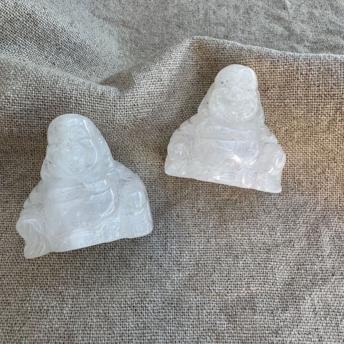 Selenit Buddha