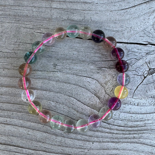 Flourit Armband 8mm