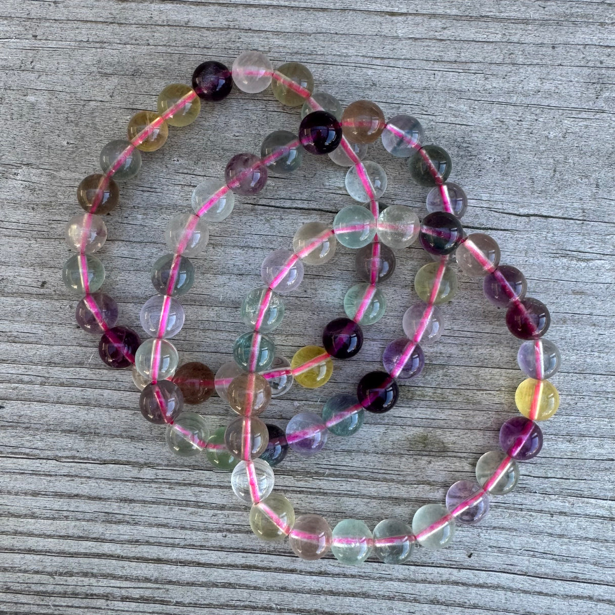 Flourit Armband 8mm