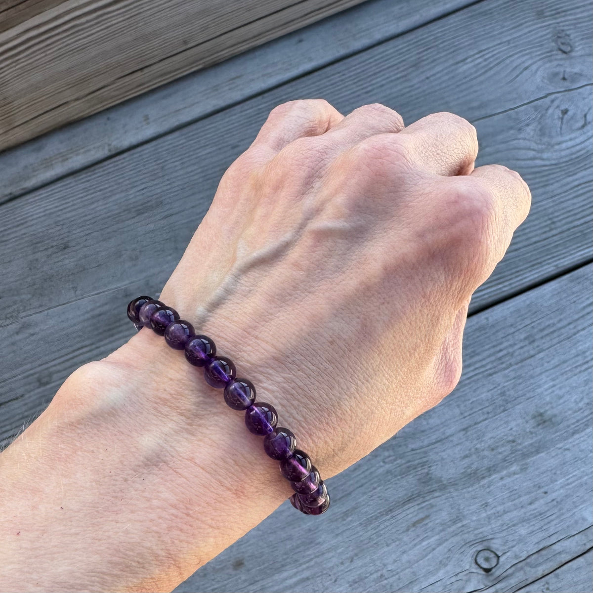 Ametist Armband 6mm