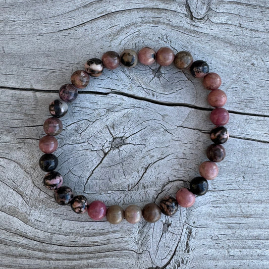 Rodonit Armband