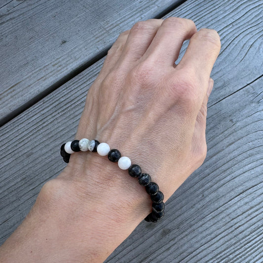 Zebrajaspis Armband 6mm