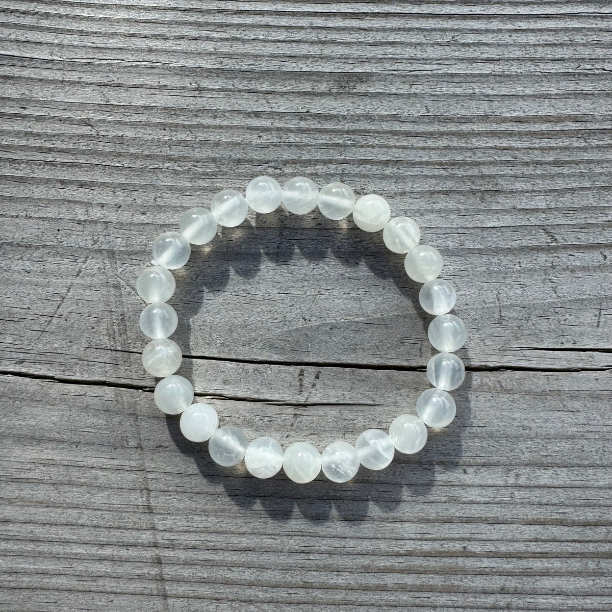 Selenit armband