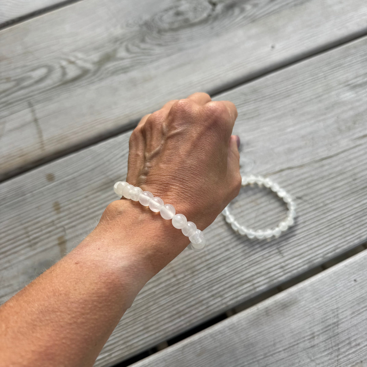 Selenit armband