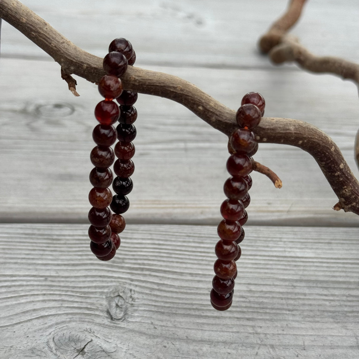 Granat armband