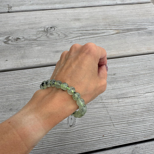 Prehnit armband