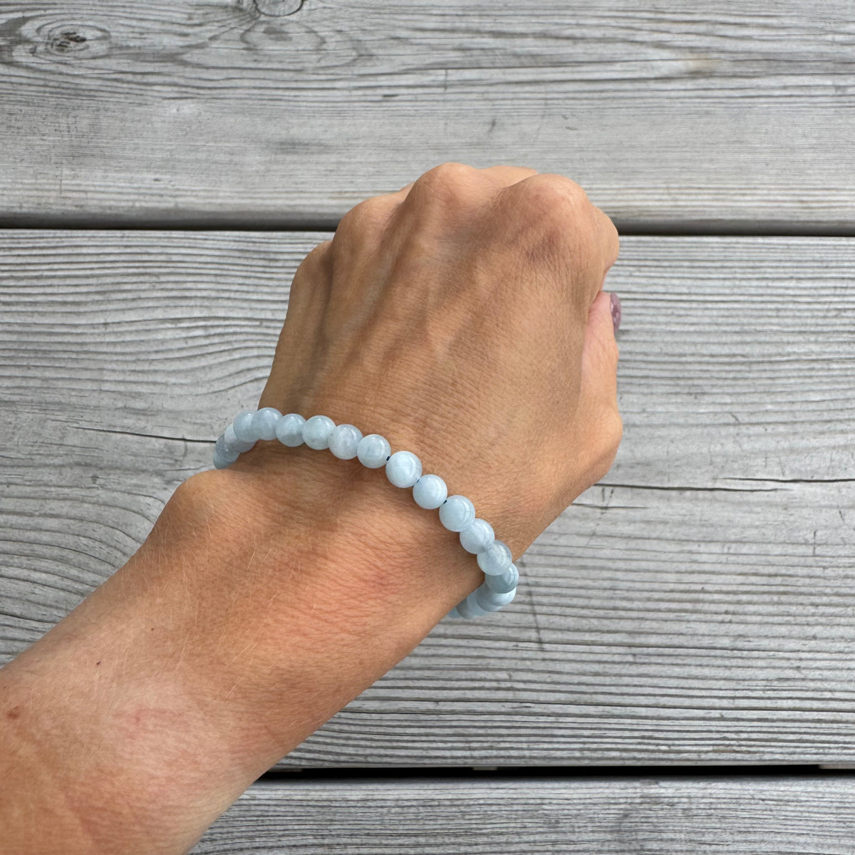 Akvamarin Armband