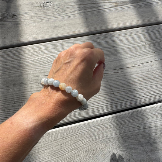 Indisk Månsten armband