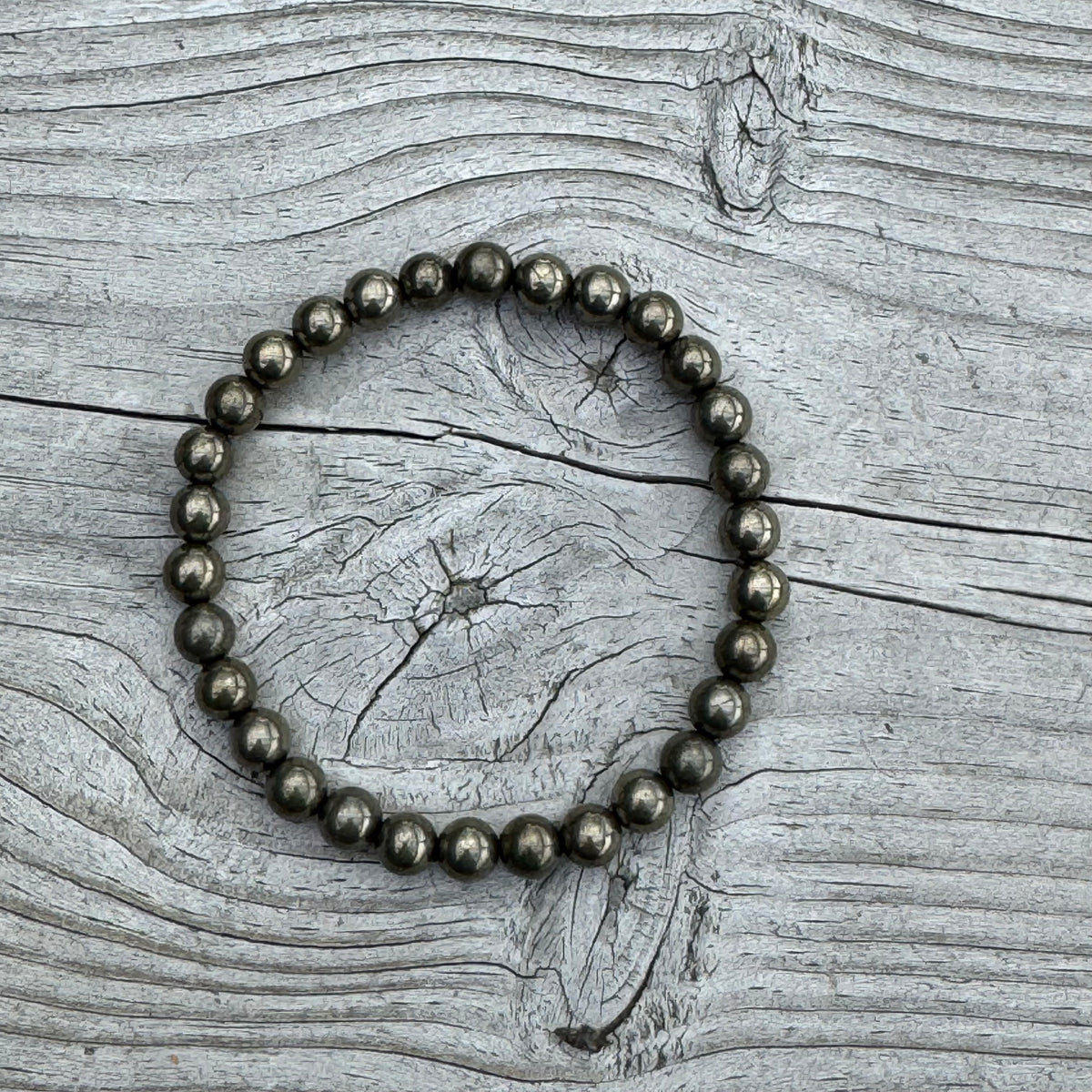Pyrit armband