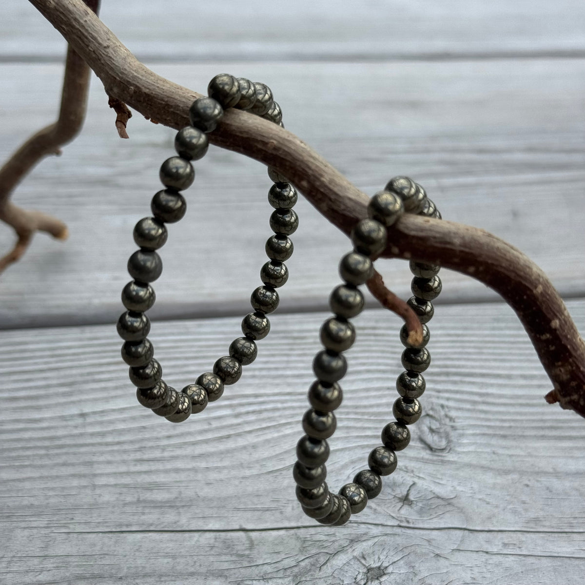Pyrit armband