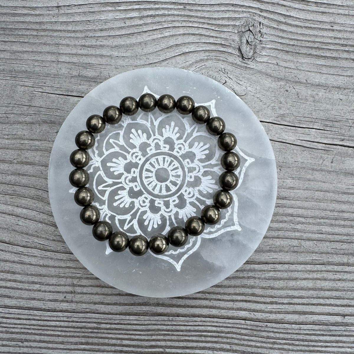 Pyrit armband