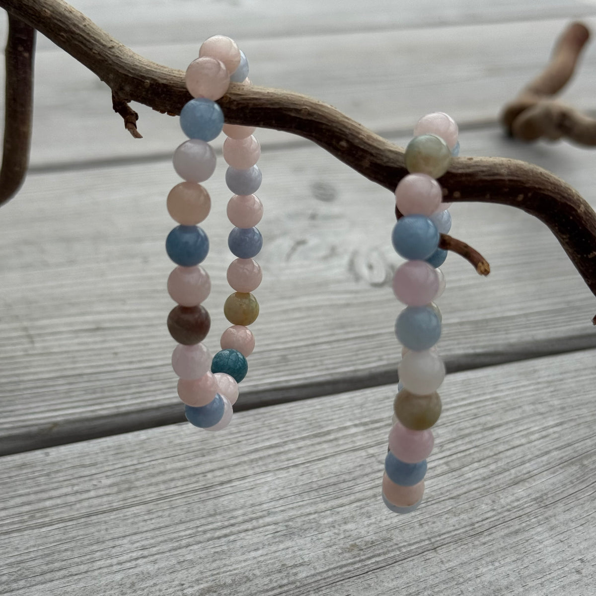 Morganit armband