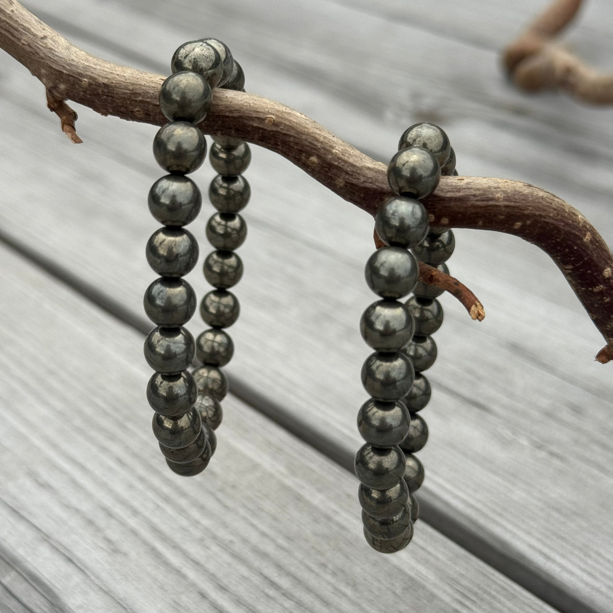 Pyrit armband