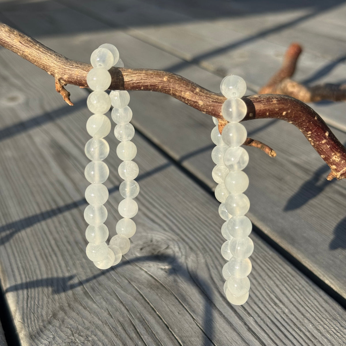 Selenit armband