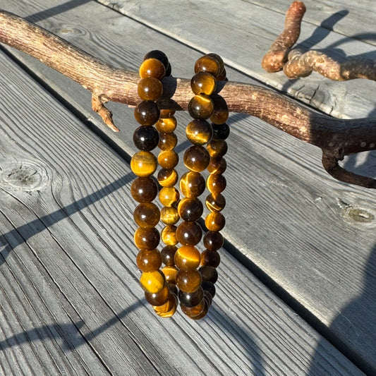 Tigeröga armband