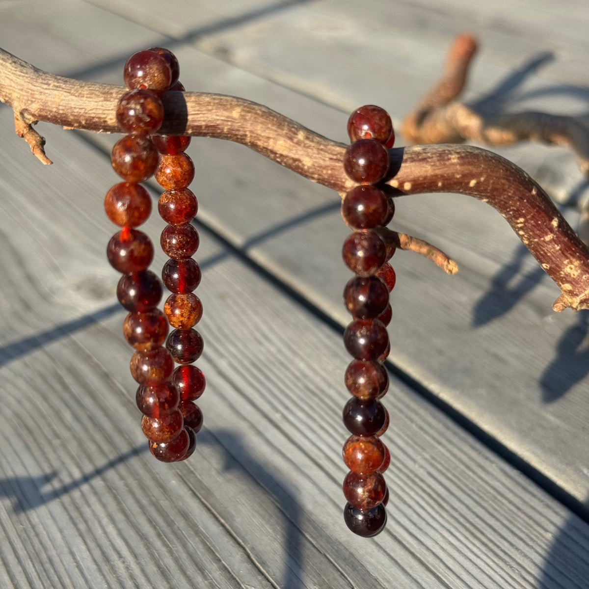 Granat armband