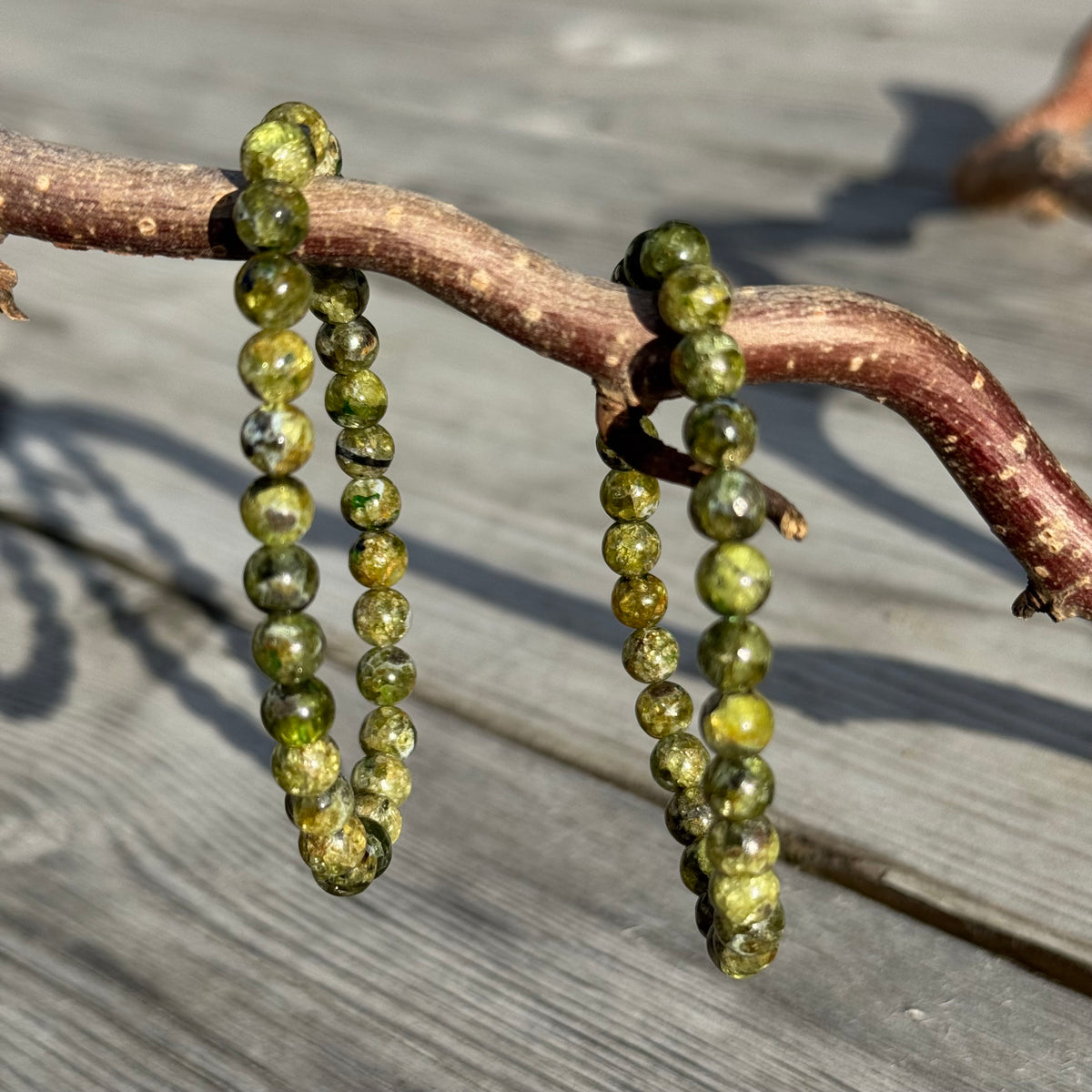 Peridot armband
