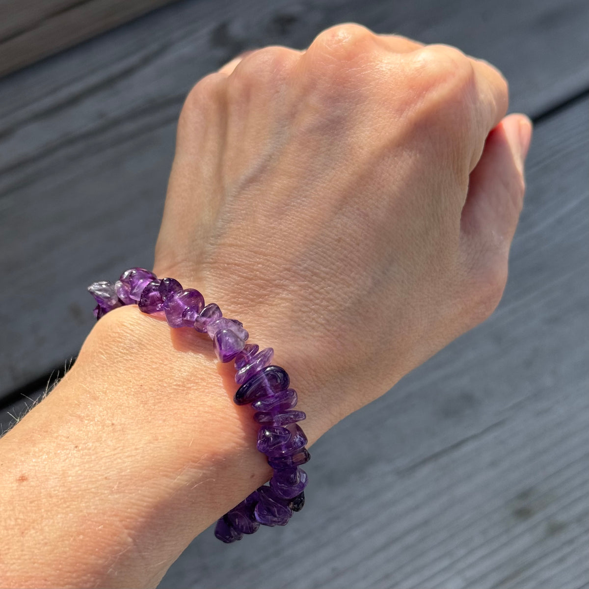 Ametist Armband chips