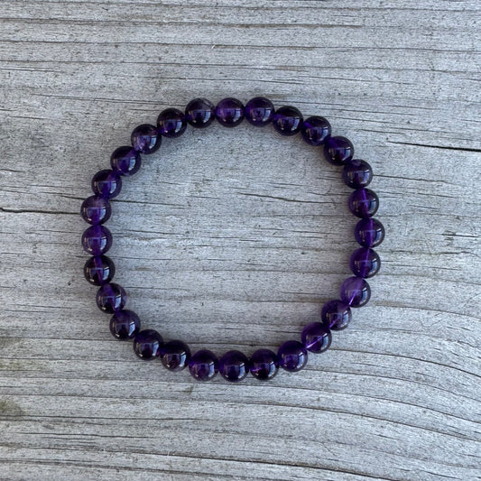 Ametist Armband 6mm