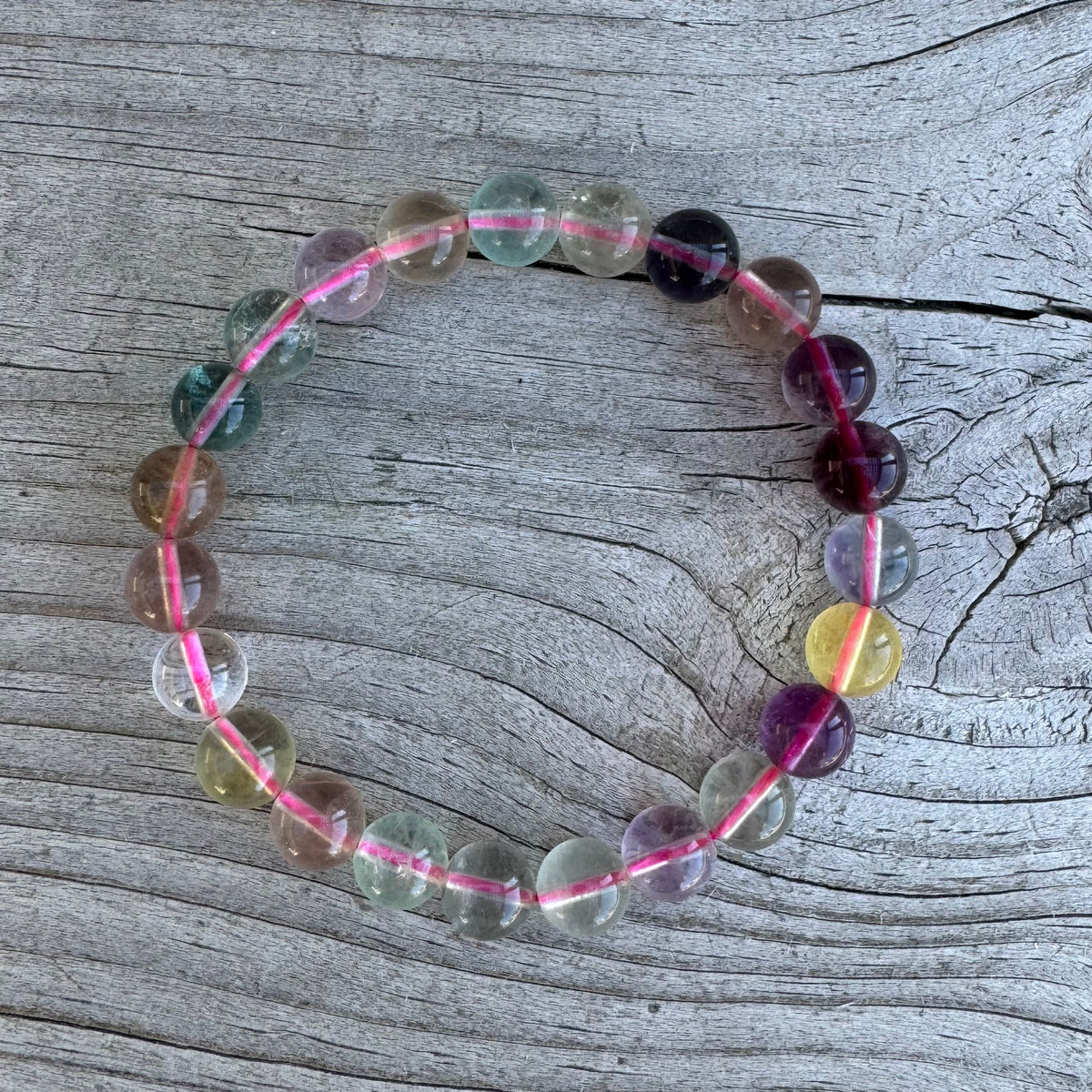 Flourit Armband 8mm
