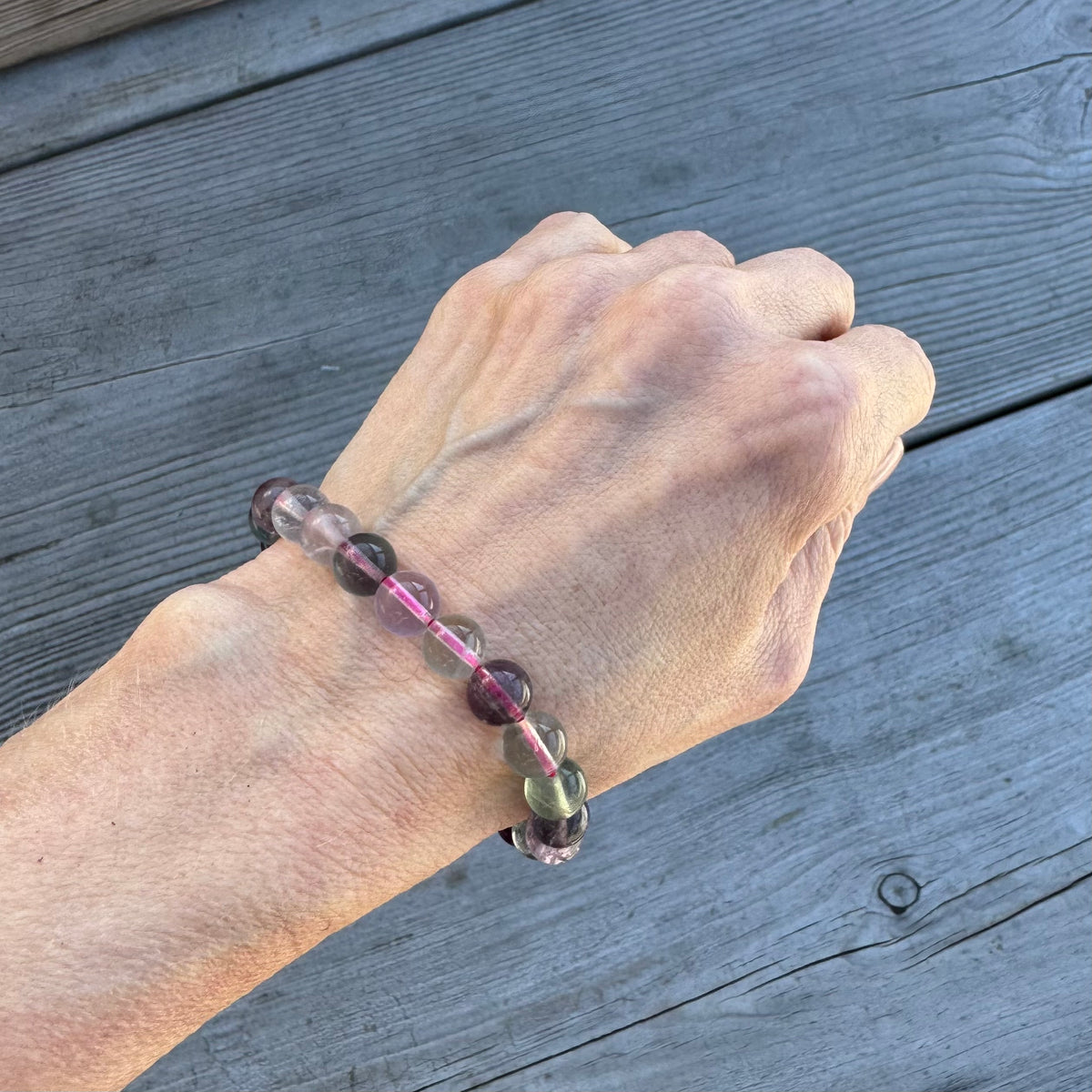 Flourit Armband 8mm