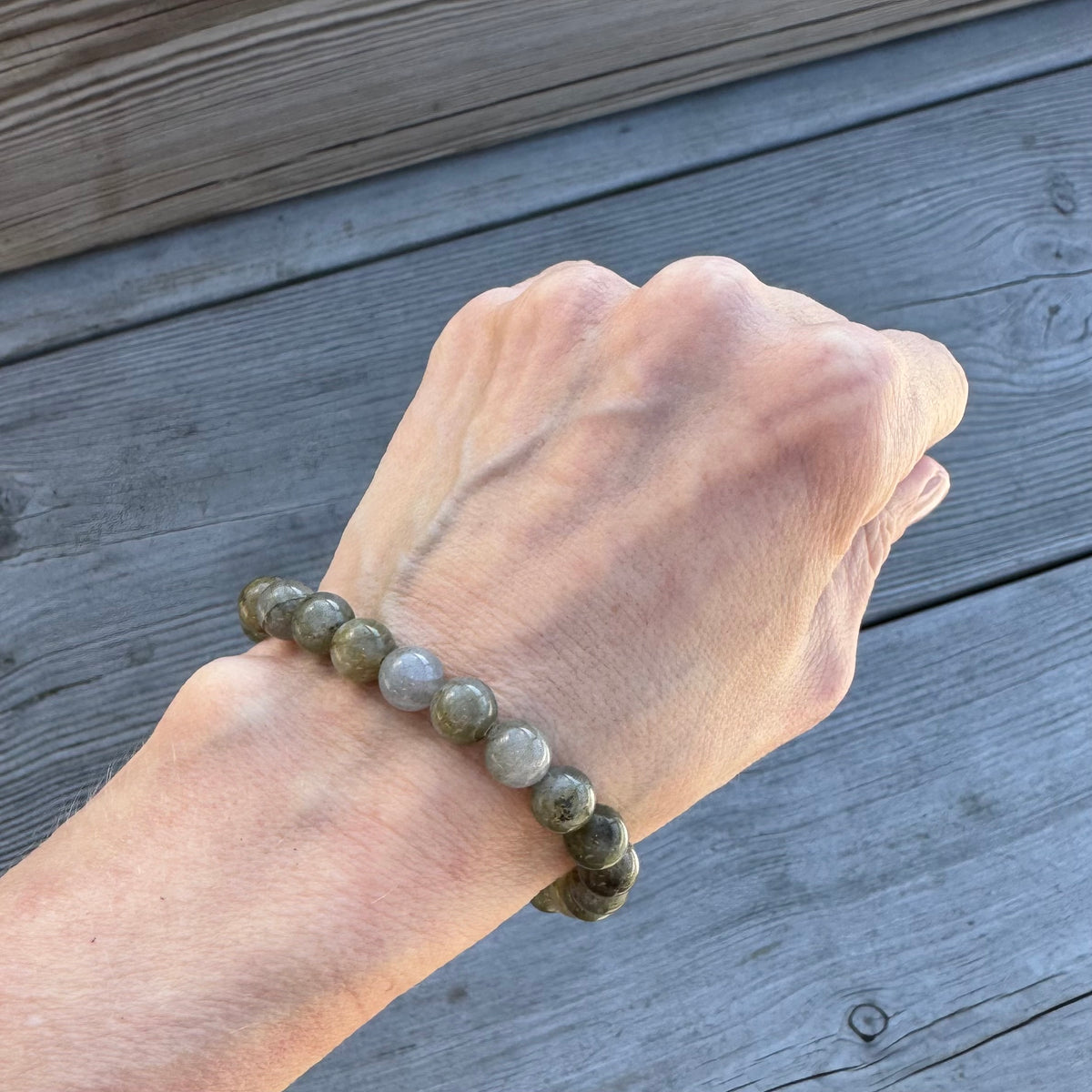 Labradorit Armband 8mm