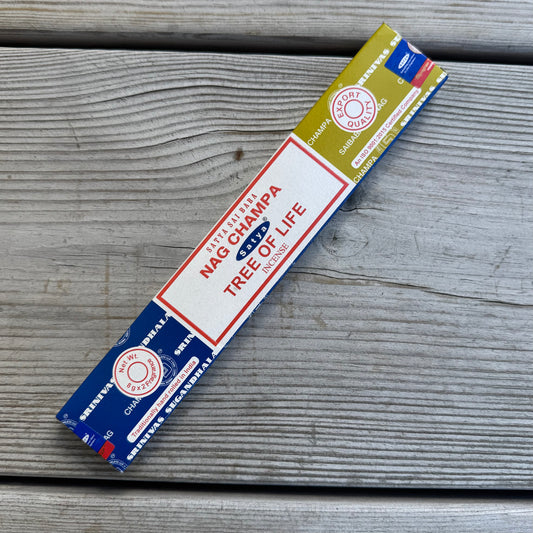 Rökelsepinnar Tree of Life med doft av sandelträ, palo santo, citrus