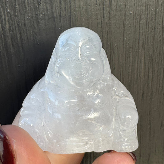 Selenit Buddha