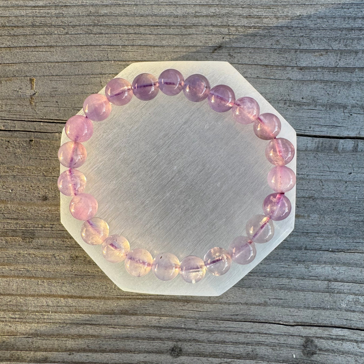 Selenit Oktagon platta 7 cm