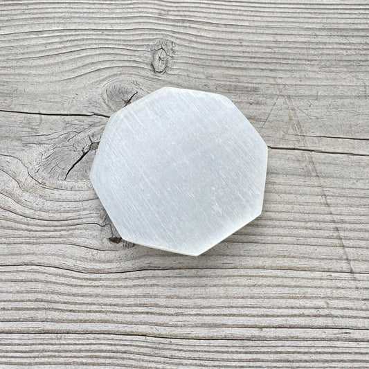 Selenit Oktagon platta 7 cm
