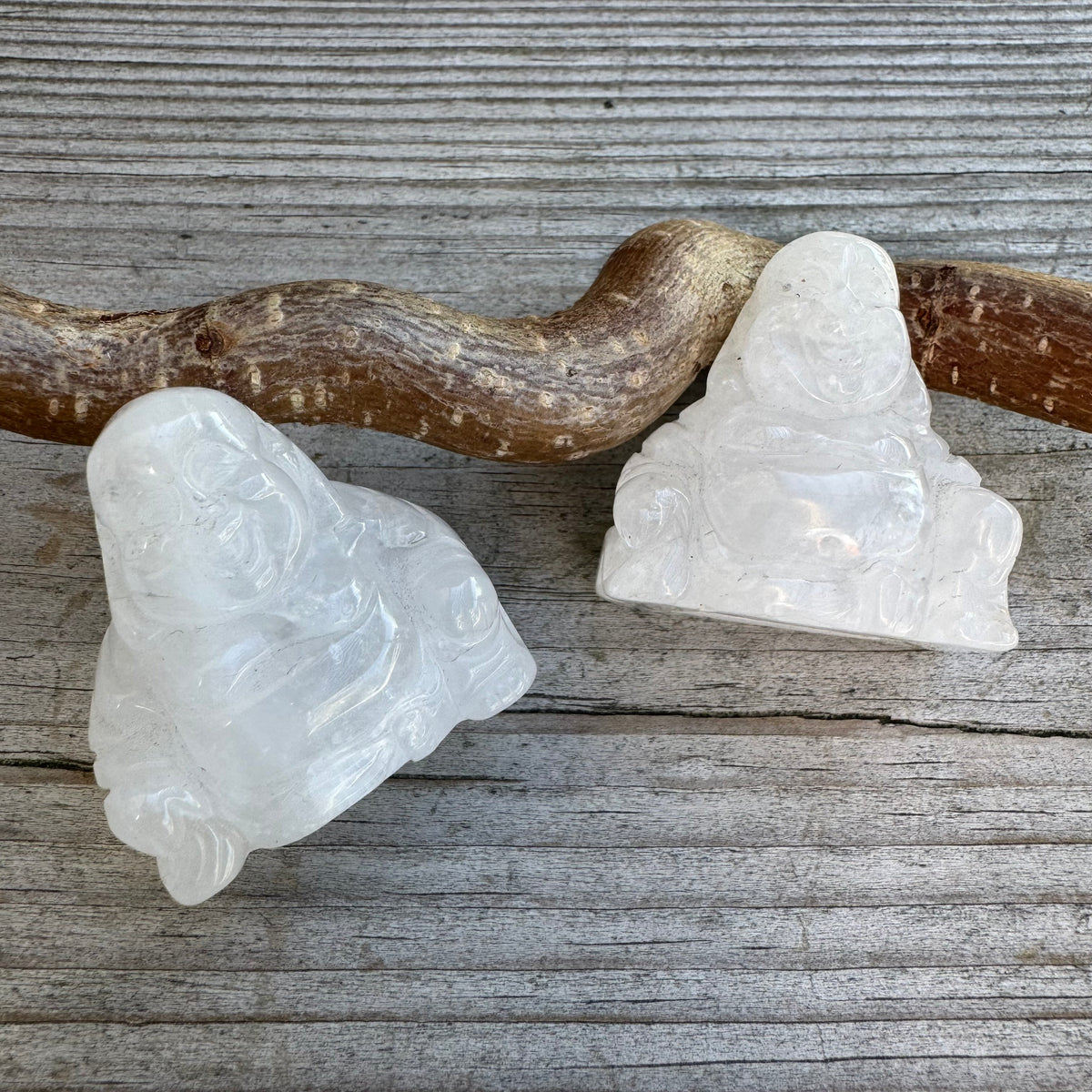 Selenit Buddha